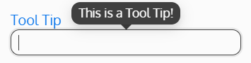 Screenshot of a tool tip